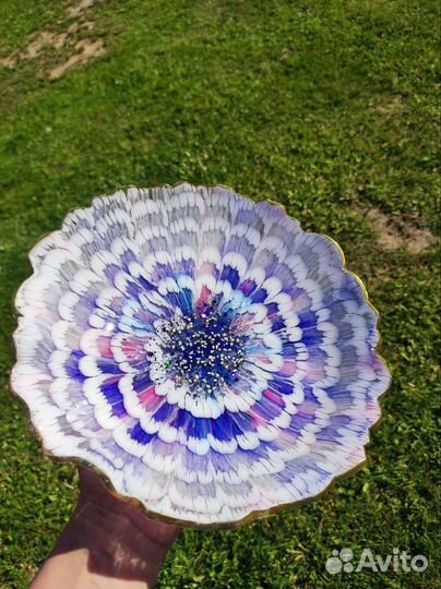 Фруктовница - конфетница из эпоксидной смолы