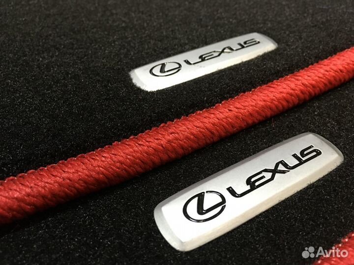 Автоковрики Премиум для Lexus ES 250. Велюровые