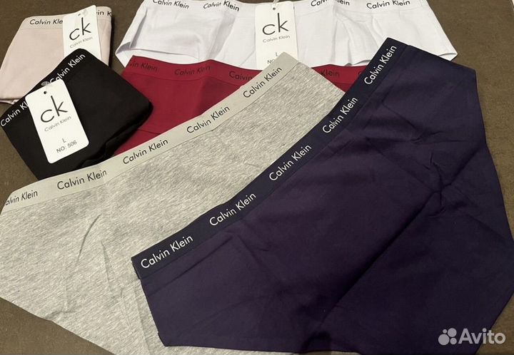 Трусы женские calvin klein бесшовные