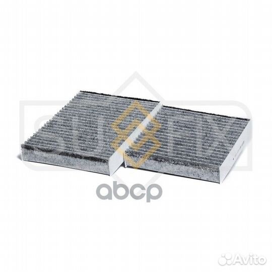 Фильтр салонный угольный (комплект 2 шт.) citro