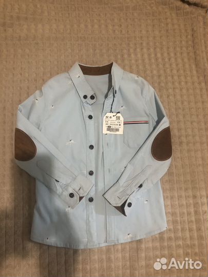 Рубашка на мальчика 98-104