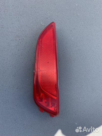 Катафот заднего бампера правый Хендэ Солярис 1 хэт