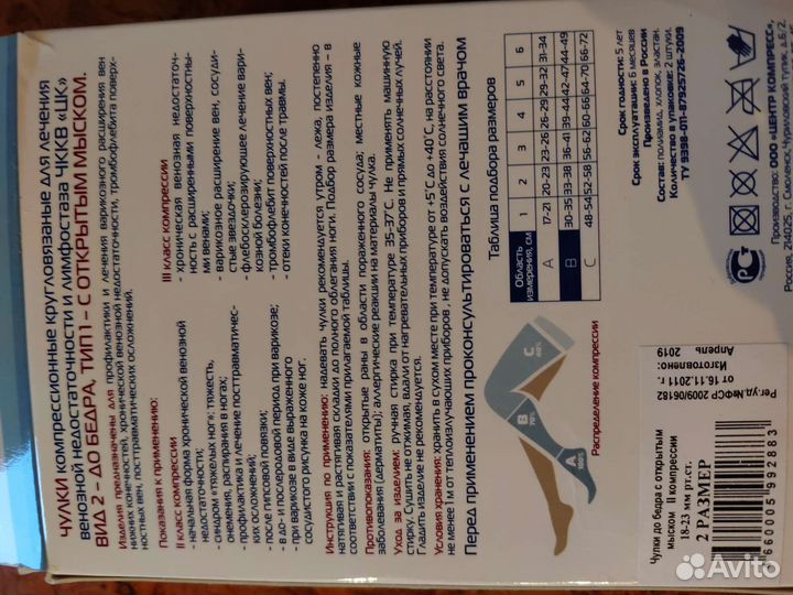 Компрессионные чулки