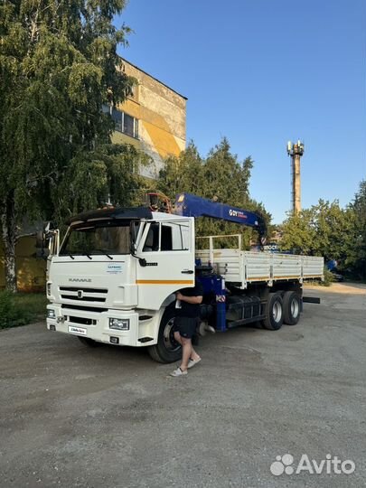 КАМАЗ 65115 с КМУ, 2022