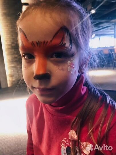 Аквагрим, бодиарт, блеск-тату