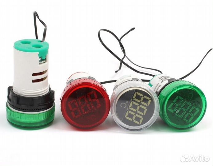 Цифровой светодиодный мини-термометр 220 в