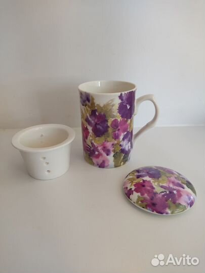 Кружка с заварочной вставкой