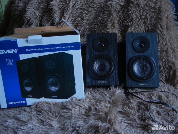 Акустическая система 2.0 sven SPS-575. колонки