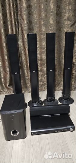 Домашний кинотеатр toshiba sd-57htkr