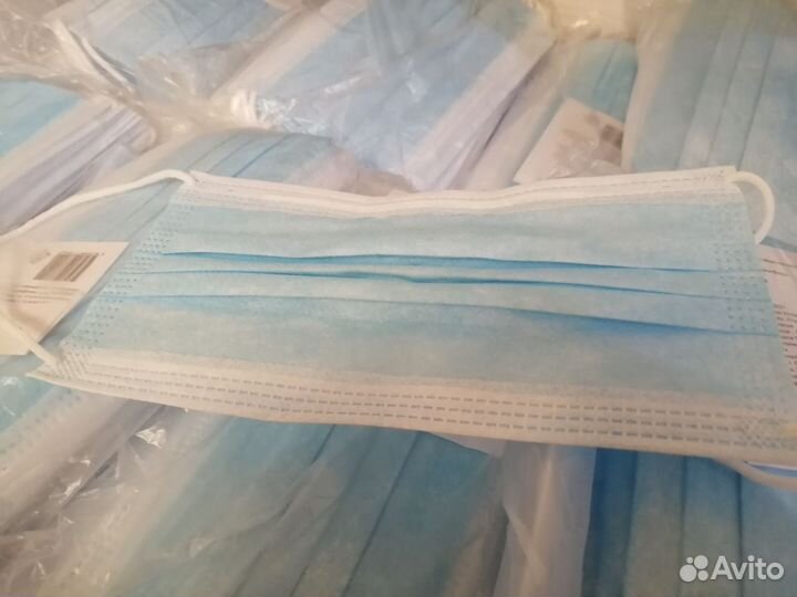 Маски медицинские одноразовые