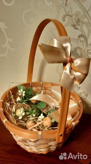 Корзина плетеная