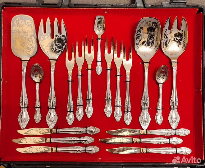 Набор столовых приборов на 6 персон 47шт