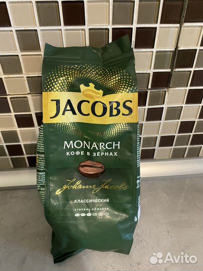 Кофе в зёрнах Jacobs Monarch