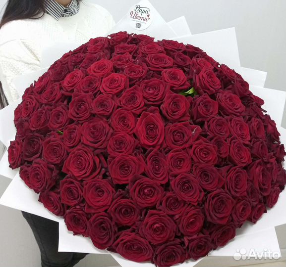 Доставка цветов,розы.Красные розы 101,51,25