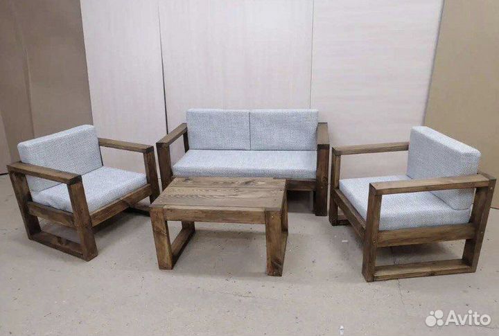 Садовая мебель из дерева