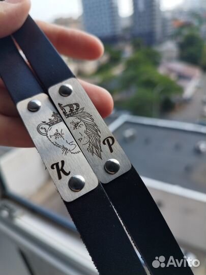 Браслет из натуральной кожи