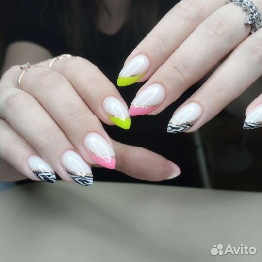 Гель-лак/Маникюр/Педикюр/Наращивание ногтей