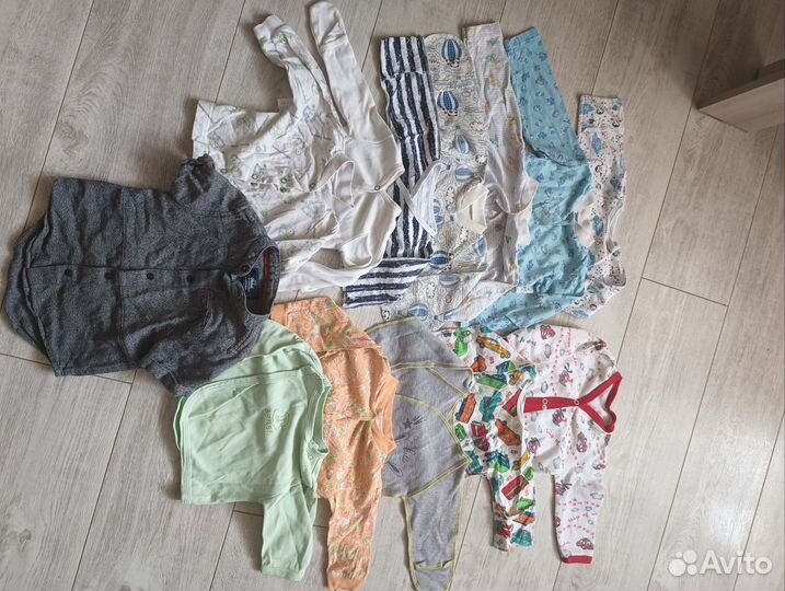 Детская одежда,для новорожденных пакетом