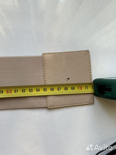 Ремень пояс женский с цветком с биркой