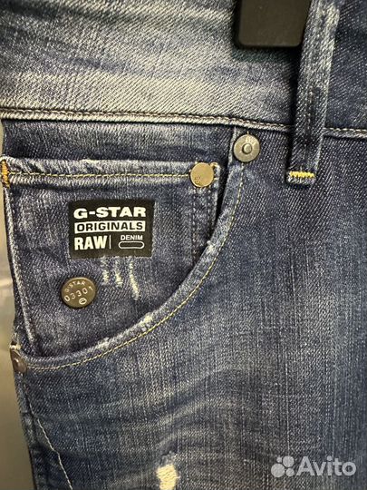 Джинсовые шорты G-Star Raw. Оригинал