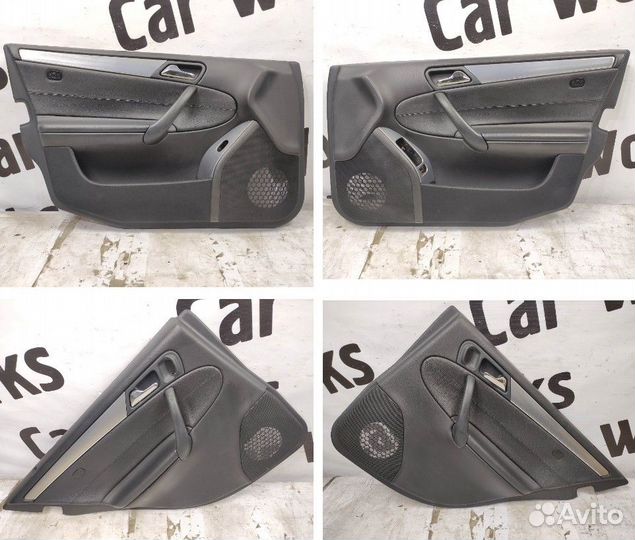 Карты дверные Мерседес 203