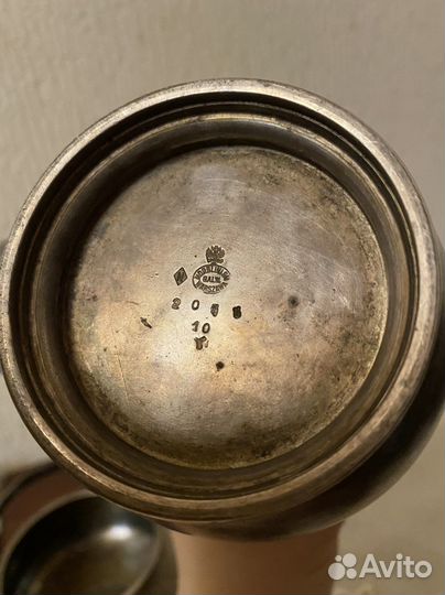 Роскошный кофейник, молочник и сахарница Norblin