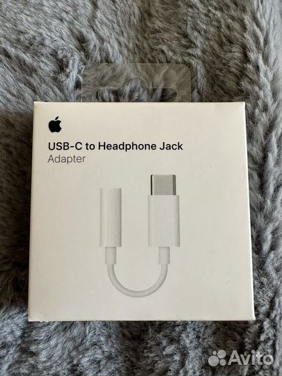 Переходник Apple USB-C to Headphone Jack