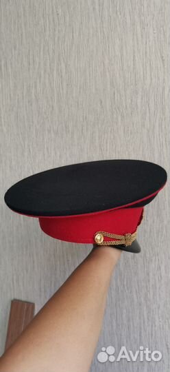 Фуражка парадная чёрная