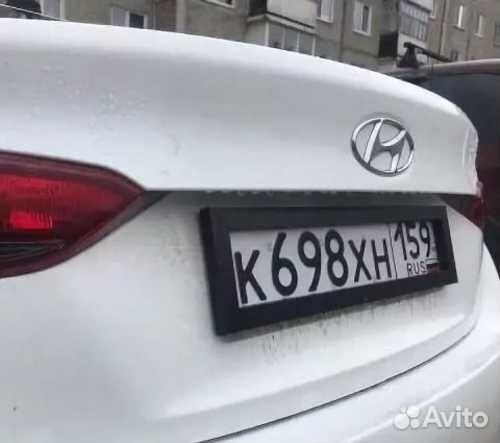 Рамки для номера широкие / рамка для номера 2шт