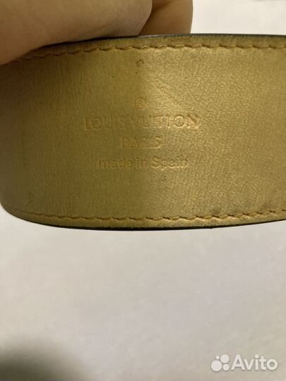 Luis vuitton ремень мужской