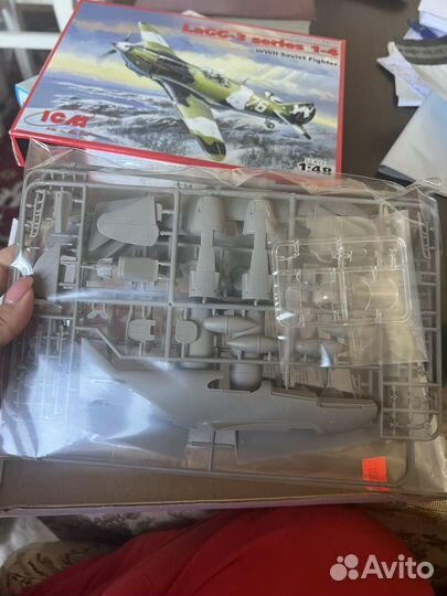 Модель самолета LaGG-3 series 1-4 1:48