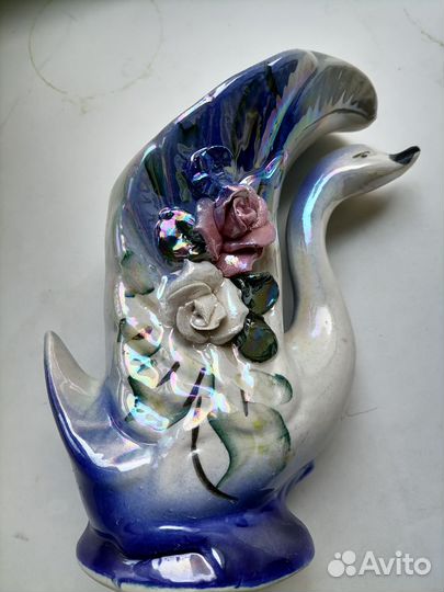 Ваза лебедь