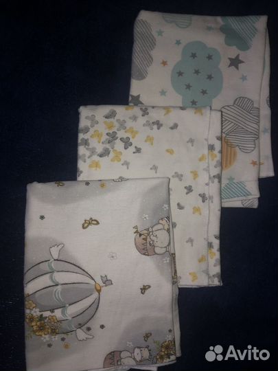 Пеленки фланелевые