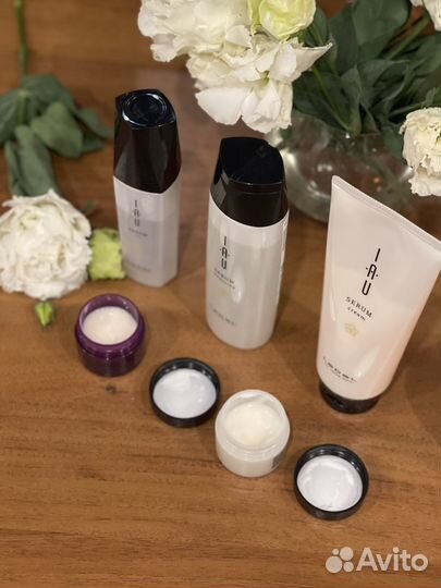 Набор: Шампунь, крем, сыворотка, маска Lebel