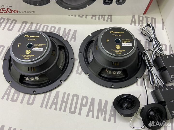 Динамики “Pioneer” TS-F650C 2-х компонентная