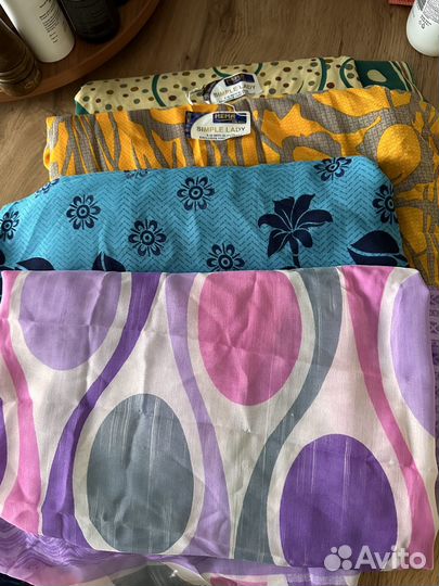 Отрез ткани шелк натуральный