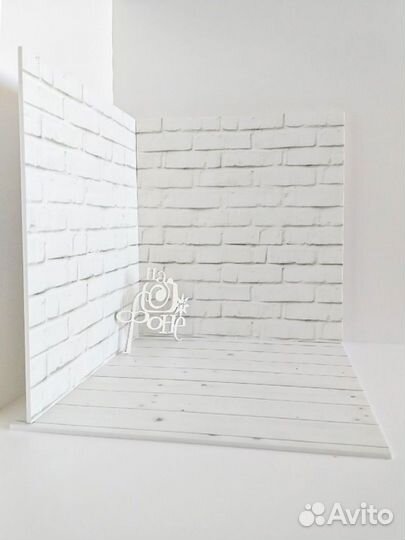 Пластиковый угловой фотофон пвх 50 см