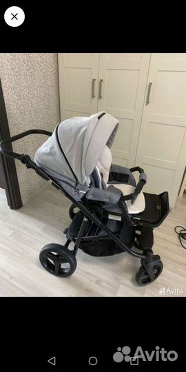 Коляска 2 в 1 adamex reggio