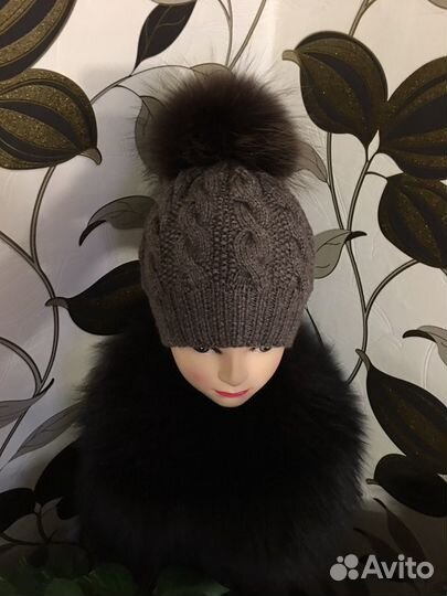 Шапка вязаная