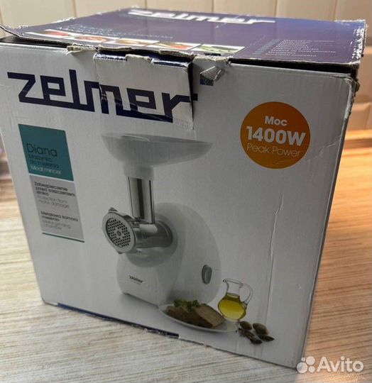 Мясорубка Zelmer diana 1400w