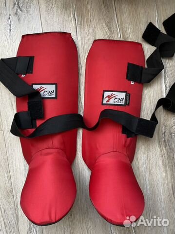 Щитки-полуфуты на голень и подъем р.М