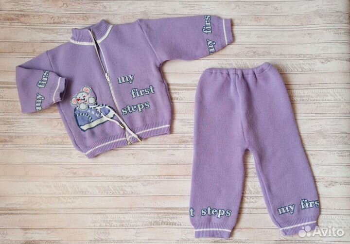 Костюм теплый на девочку