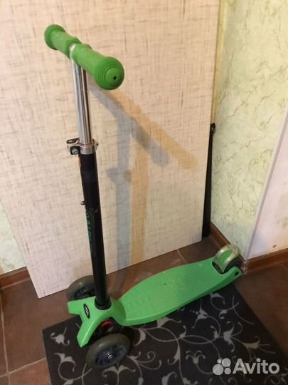 Самокат детский трехколесный бу