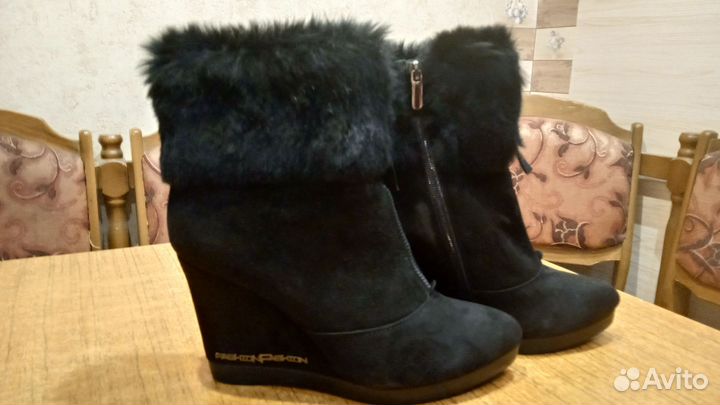 Ботильоны натуральная кожа 40