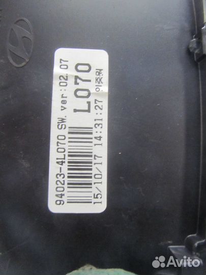 Панель приборов Solaris/Accent IV 2010) 940234l070