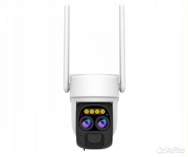 Двойная WI-Fi Камера на аккумуляторах с солнечной