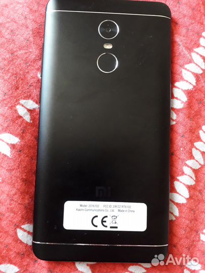Xiaomi Redmi Note 4, 3/64 ГБ