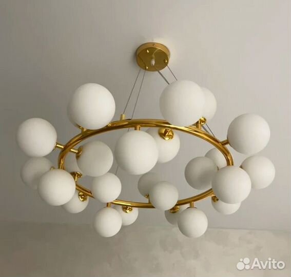Люстра Сида 25 шаров 70 см