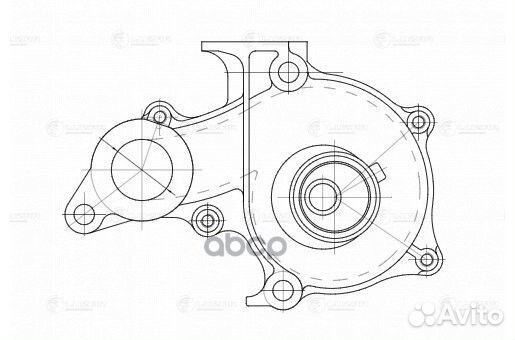 Насос водяной Toyota Corolla (91) 1.3i/1.5i/1