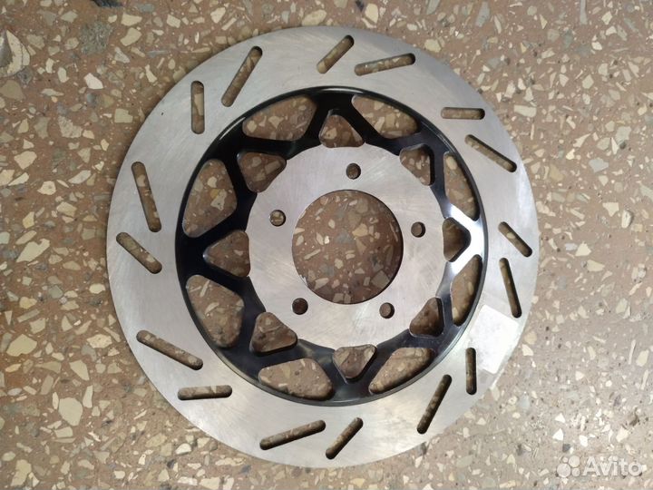 JS150-20-4 диск тормозной передний 125c, 150-3